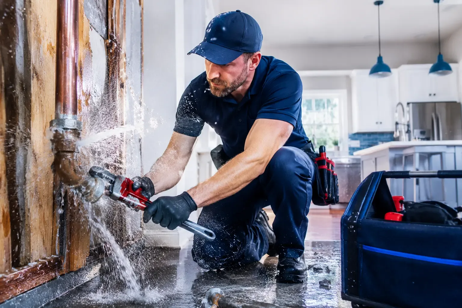 Local emergency pipe repair professionals in George West, TX